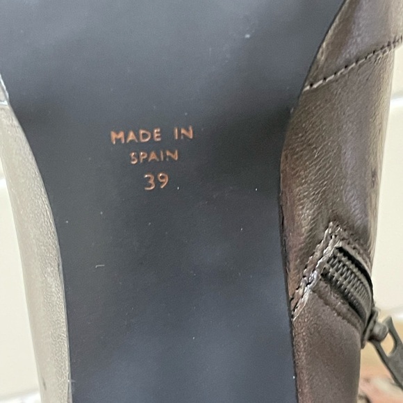 MADE IN SPAIN leather boots - AU Size 39 - Picture 10 of 14